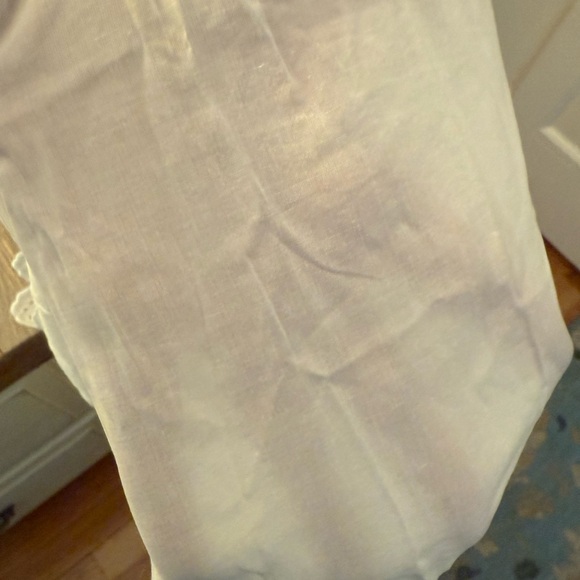 NWT Reformation Augustine Two Piece Set Elegant Cream Lace Trim - Picture 8 of 9